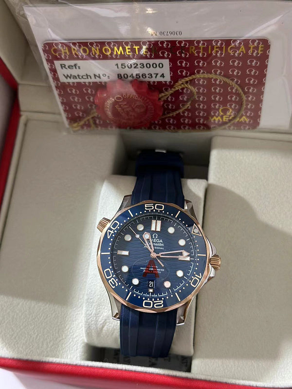 300M Blue Dial Watch, 42mm
