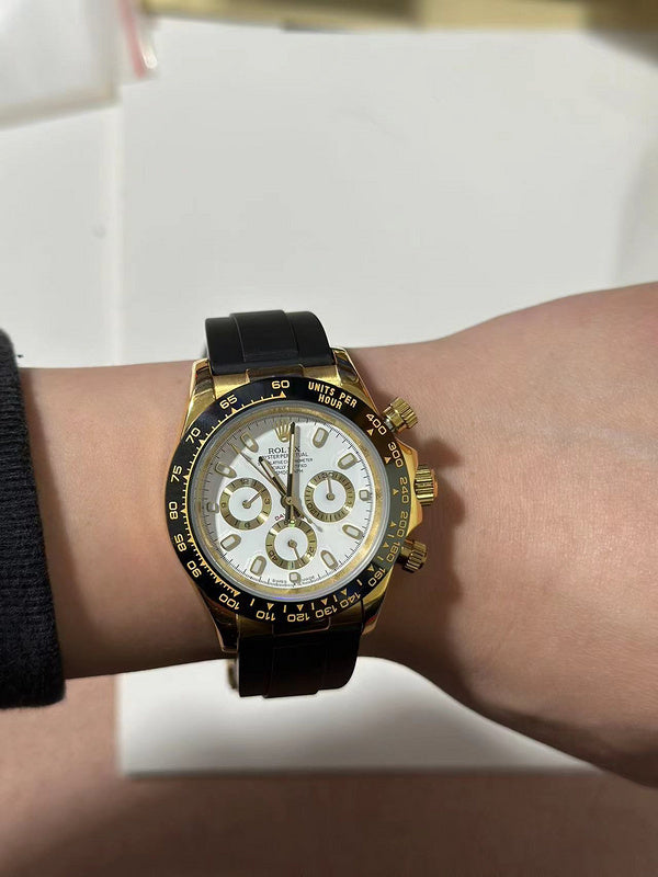 Cosmograph Black Cerachrom Ceramic Bezel & Oysterflex Bracelet Watch