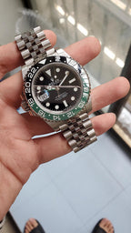 GMT-Master II 40MM Sprite with Black dial & Green, Black bezel