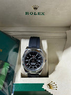 Sky-Dweller Bright Black Dial Oysterflex Bracelet Watch