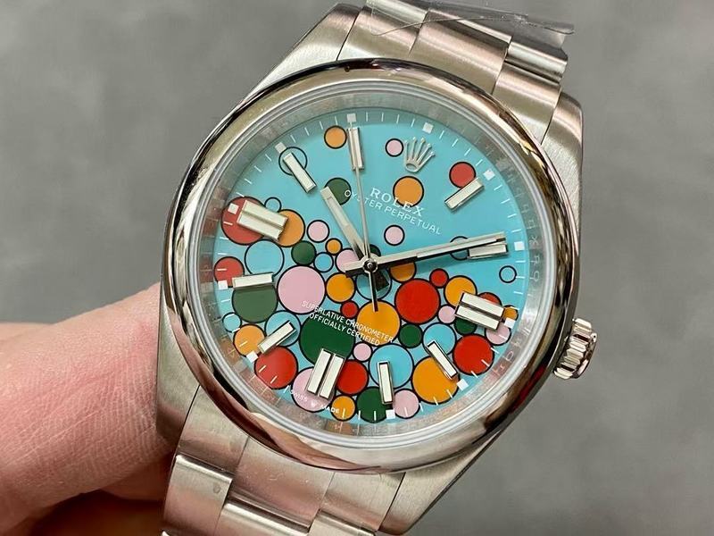 Oyster Perpetual with "Celebration" Dial Watch