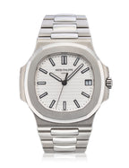 White Dial Stainless Steel Luxury Watch