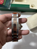 Yacht-Master 40 With Chocolate Dial & Rose Gold & Steel Rolesor Case Watch