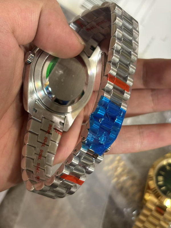 White Gold with Blue Ombré Dial Watch