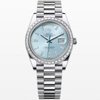 Day-Date Ice Blue Dial, Platinum, 40.0 mm Watch