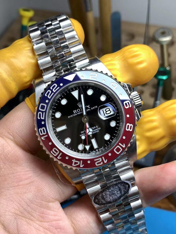 GMT Master II 40mm Steel Pepsi 126710 Watch