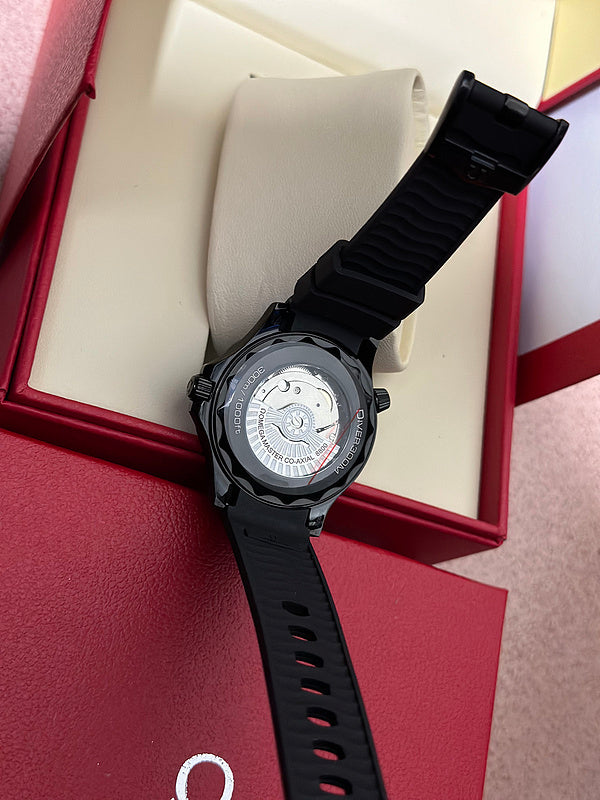 Diver 300M Chronometer Black Ceramic Case With Matching Dial 43.5mm Watch
