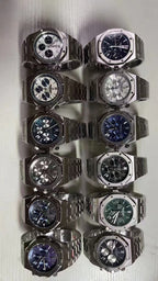 Royal Oak Chronograph 41mm White Dial Watch