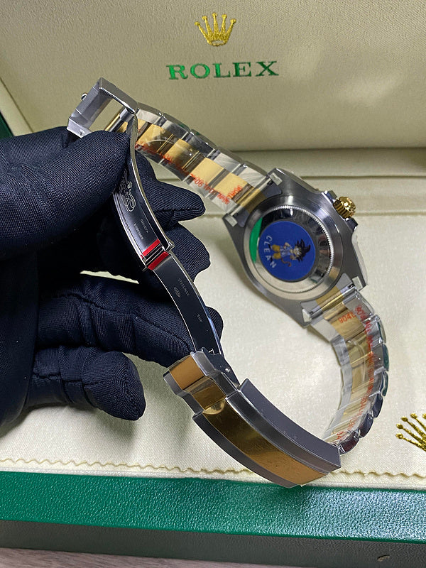 Submariner Date Two-Tone Stainless Steel/Yellow Gold 41mm Rolesor Blue Dial Watch