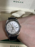 White Gold With Intense White Dial and Oysterflex Bracelet Watch