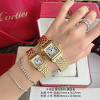 Mini Triple Loop Gold Quartz watch