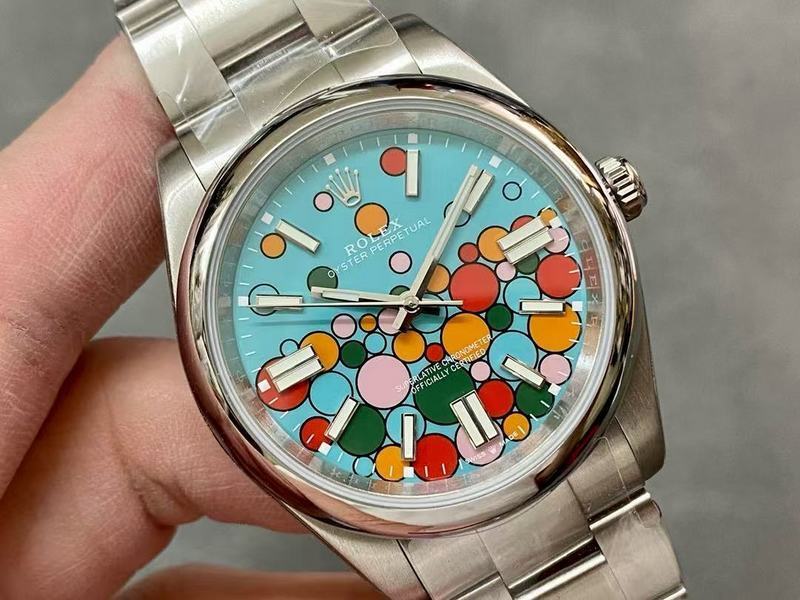 Oyster Perpetual with "Celebration" Dial Watch
