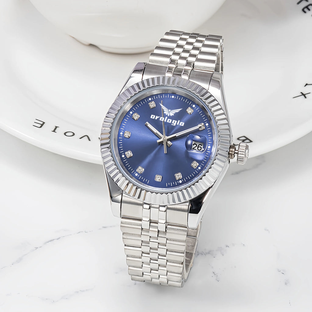 Stainless Steel Strap Water Proof Wristwatch