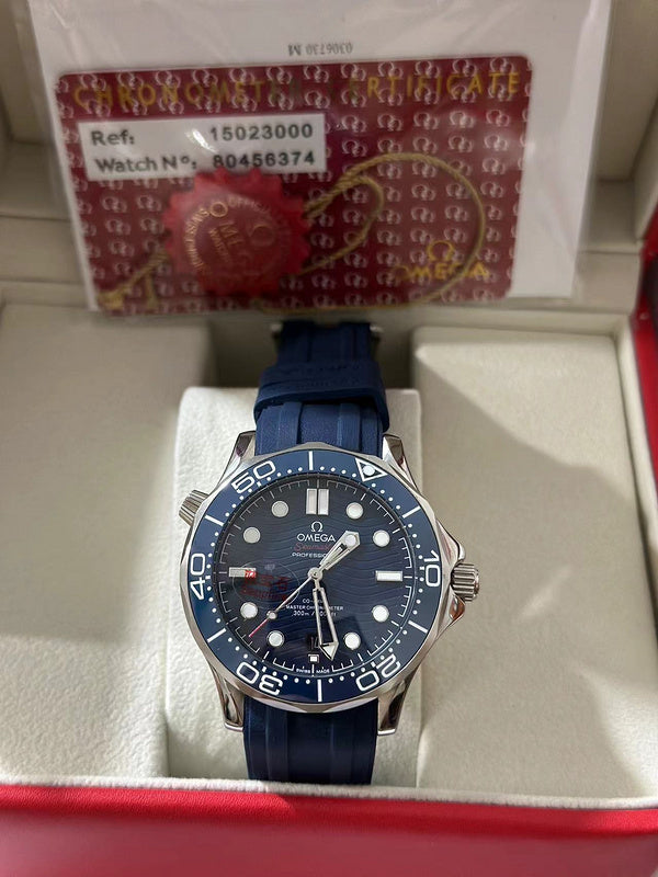 Seamaster Diver 300M Co-Axial Master Chronometer Blue Dial Watch