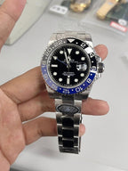 GMT-Master II “Batman” 116710BLNR Black & Blue Cerachrom Bezel Watch