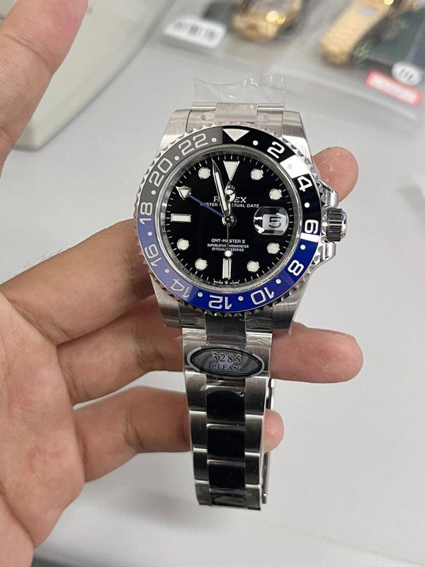 GMT-Master II “Batman” 116710BLNR Black & Blue Cerachrom Bezel Watch