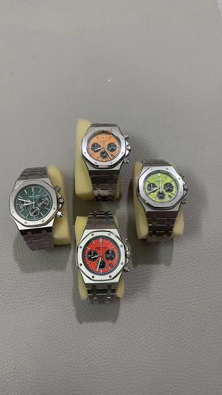 Royal Oak Chronograph 41mm White Dial Watch