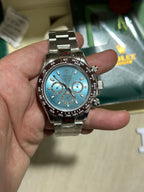 Cosmograph Daytona Platinum a Distinctive ice-blue Dial Watch