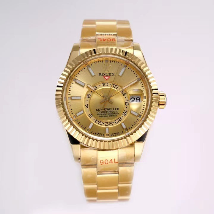 Yellow Gold / Champagne / Oyster Watch