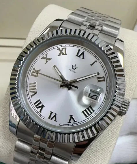 36mm Stainless Steel Case Luxury-Style Classic Watch