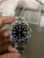 GMT-Master II Batman 40 mm Steel with Black Dial