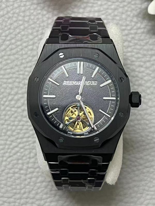 Tourbillon Steel Red Dial 41mm Watch