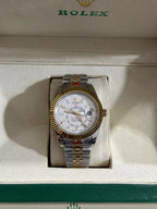 Yellow Gold and Steel Watch