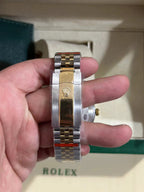 Yellow Gold and Steel Watch