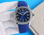 Stainless Steel Blue Dial Luxury Sports Watch