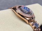 Day-Date 36 mm Everose Gold Brown Graduated Diamond Watch