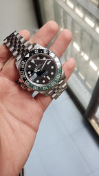GMT-Master II 40MM Sprite with Black dial & Green, Black bezel