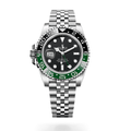 GMT-Master II 40MM Sprite with Black dial & Green, Black bezel