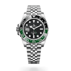 GMT-Master II 40MM Sprite with Black dial & Green, Black bezel
