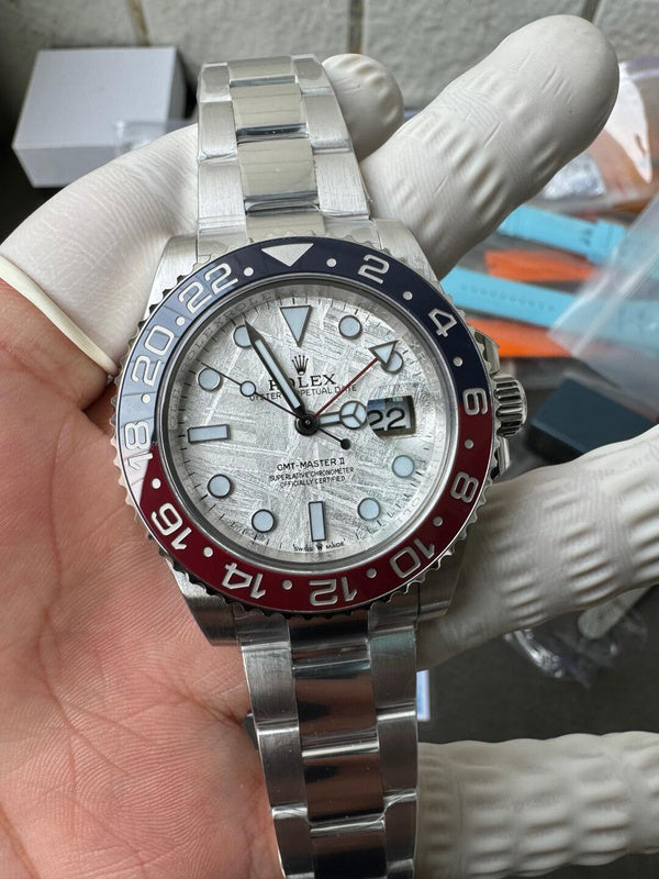 GMT-Master II 126719BLRO White Gold / Pepsi / Meteorite