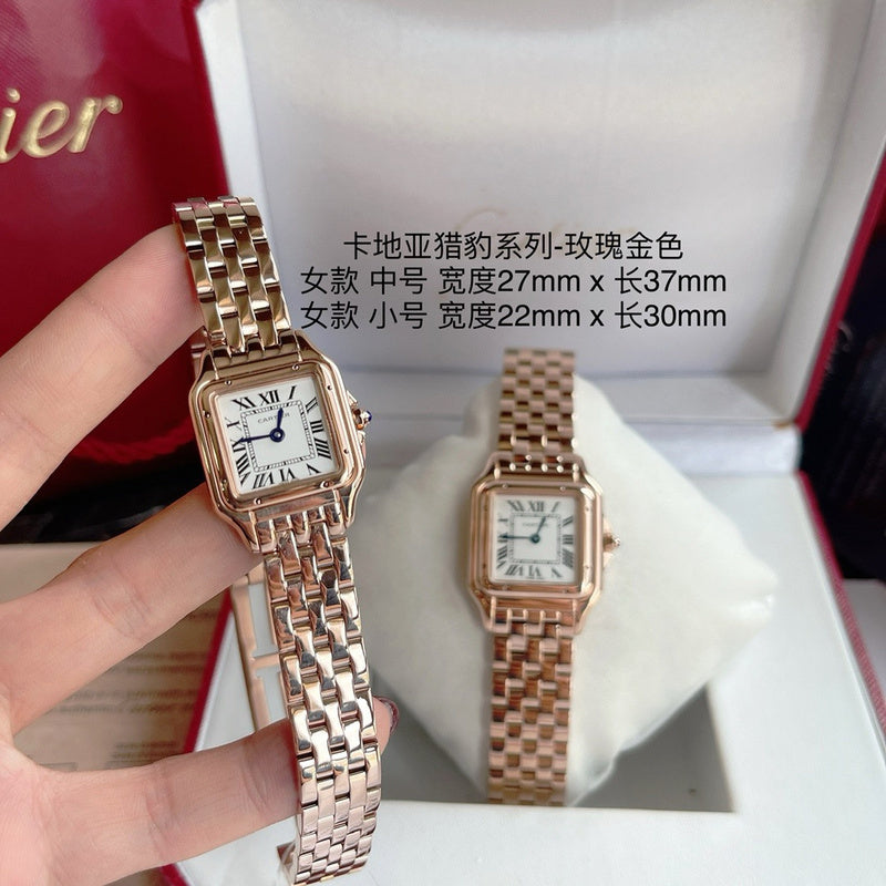 Rose Gold White Dial 30mm