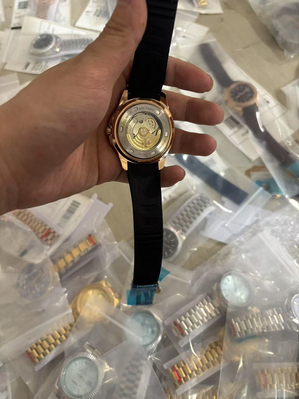 Luxury 40mm Rose Gold Sports Elegance Watch
