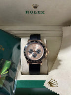 Cosmograph Daytona Everose Gold with Black Cerachrom Bezel & Oysterflex Strap Watch