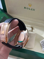 Sky-Dweller Chocolate Dial With 18K Everose Gold Case Watch