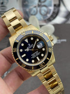 Submariner Date Oyster, 41 mm, Yellow Gold With Black Dial Watch