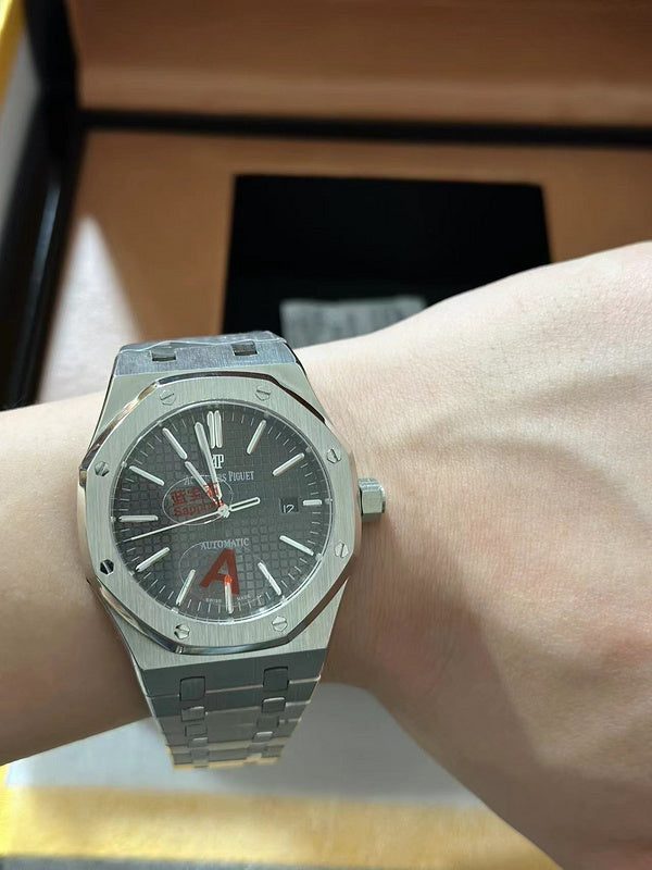 Stainless Steel With Slate Grey Dial Watch