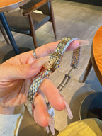 Two-Tone Luxury Bracelet Watch