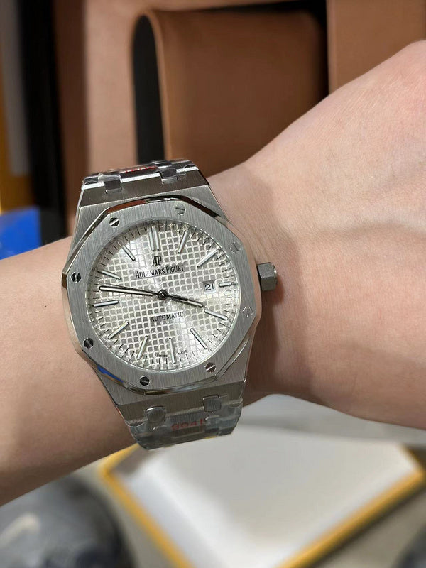 Stainless Steel Automatic with Silver Dial Watch