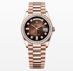 Day-Date 36 mm Everose Gold Brown Graduated Diamond Watch
