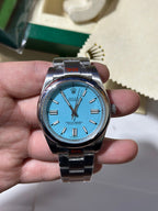 Oyster Perpetual 41 with Turquoise Blue Dial Watch