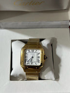 39.8mm Yellow Gold Case With Matching Gold Bracelet Watch