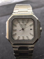 Capitos Dial Men's Black Brown Metal Watch