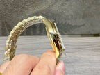 Day-Date Green Ombré Diamond Dial Yellow Gold 36mm