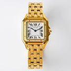 Small Silver Dial Diamond Bezel Women's Watch