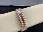 Day-Date 36 mm Everose Gold Brown Graduated Diamond Watch