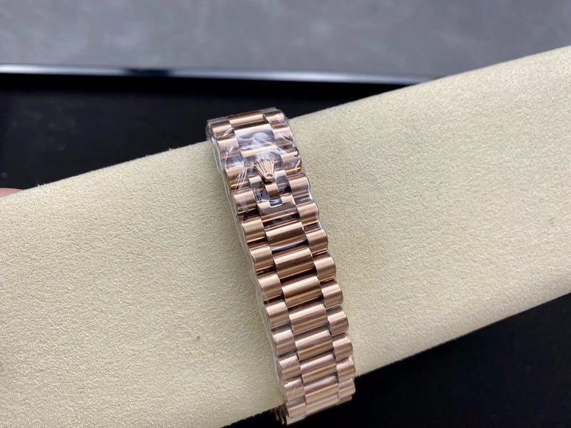 Day-Date 36 mm Everose Gold Brown Graduated Diamond Watch